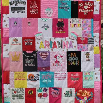 Baby Clothes Quilt